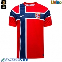 Maglie da calcio Norvegia Prima Maglia Mondiali 2026  Manica Corta